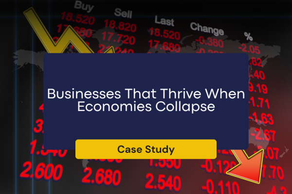 Businesses That Thrive When Economies Collapse